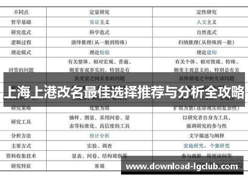 上海上港改名最佳选择推荐与分析全攻略