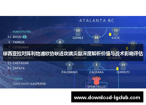 穆西亚拉对阵利物浦欧协联进攻端贡献深度解析价值与战术影响评估 穆西亚拉对阵利物浦欧协联进攻端贡献深度解析价值与战术影响评估