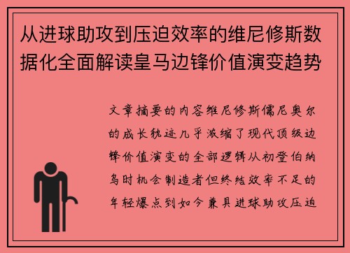 从进球助攻到压迫效率的维尼修斯数据化全面解读皇马边锋价值演变趋势